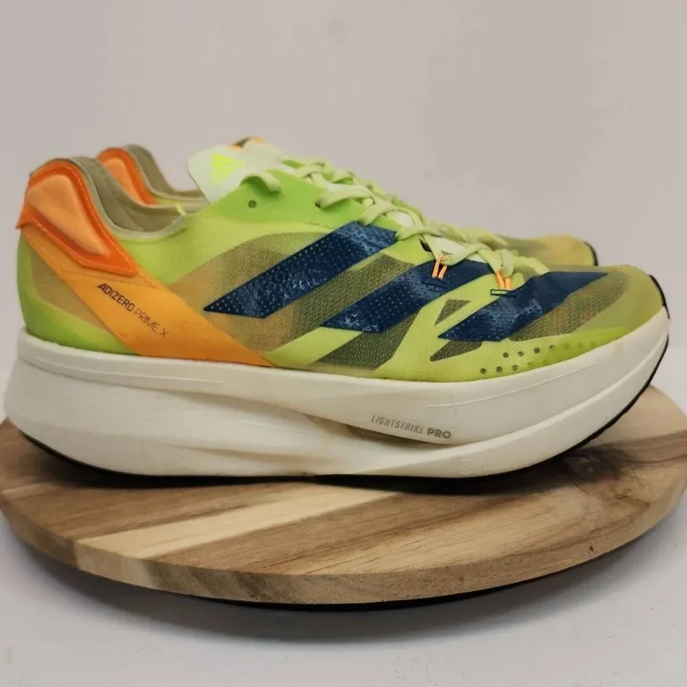Adidas Adizero Prime X - Pulse Lime/ Flash Orange 2021 (GX3136) - 10 Mens